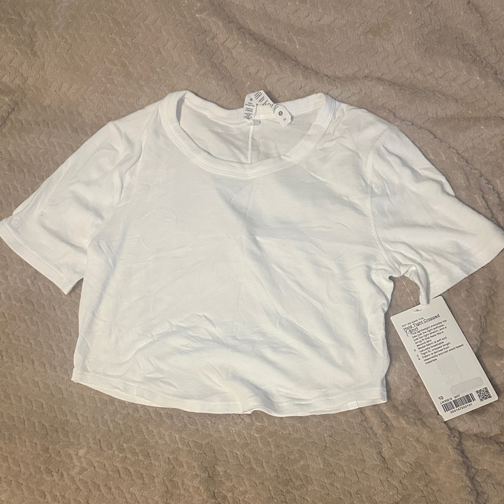 White Women's Crop Top